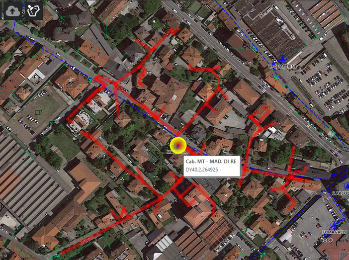 Intra, interruzione energia elettrica il 30 marzo