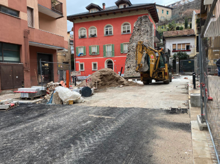 Si potrebbero concludere fine marzo i lavori in via Tito Speri a Omegna