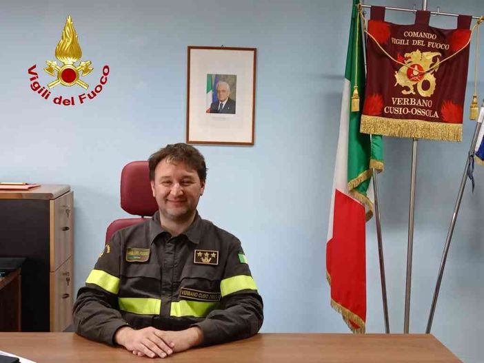 Onofrio Lorusso al vertice del Comando dei Vigili del Fuoco del Vco Onofrio Lorusso al vertice del Comando dei Vigili del Fuoco del Vco