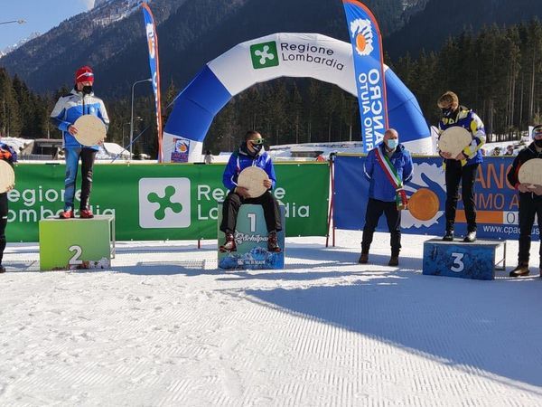 Sci nordico: a Schilpario brilla l’oro di Santus, Bettini, Giacomelli e Epis nella staffetta tricolore comitato Fisi Alpi Centrali primo in Italia