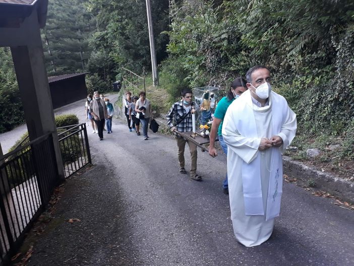 La Madonna Nera di Oropa è arrivata ad Omegna La Madonna Nera di Oropa è arrivata ad Omegna