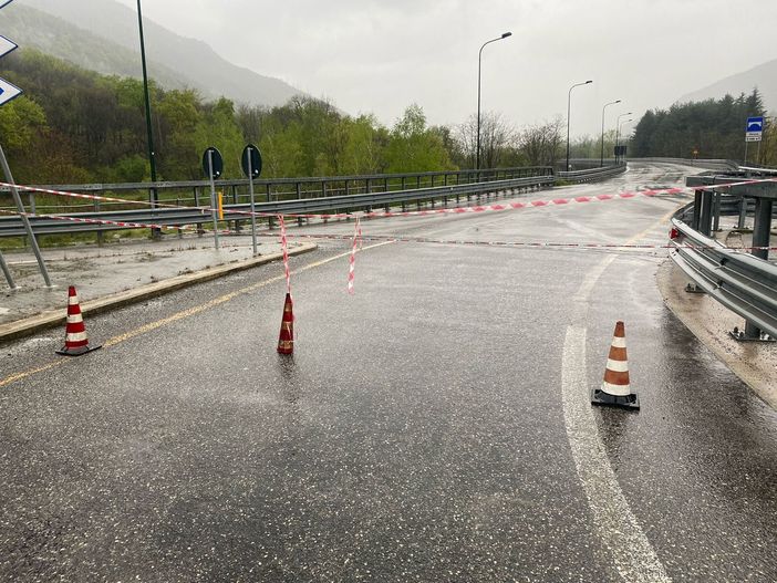 Rimane chiusa  la Statale 229 del Lago d'Orta