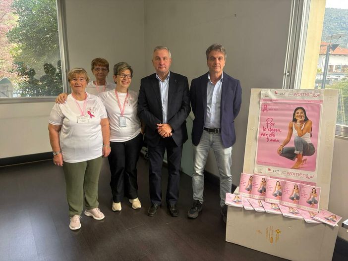 Lilt Vco, la camminata rosa arriva a Omegna