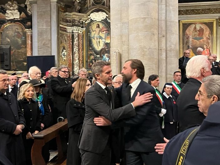 Anche una rappresentanza delle Guardie d’Onore del Vco al funerale del principe Vittorio Emanuele