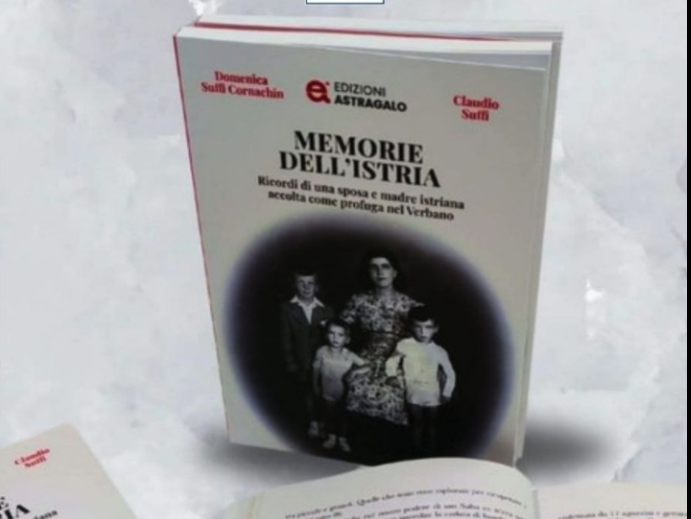 “Memorie dall’Istria” conquista anche la Rai: il libro del Comitato 10 Febbraio Verbania approda a “Sconfinamenti” “Memorie dall’Istria” conquista anche la Rai: il libro del Comitato 10 Febbraio Verbania approda a “Sconfinamenti”