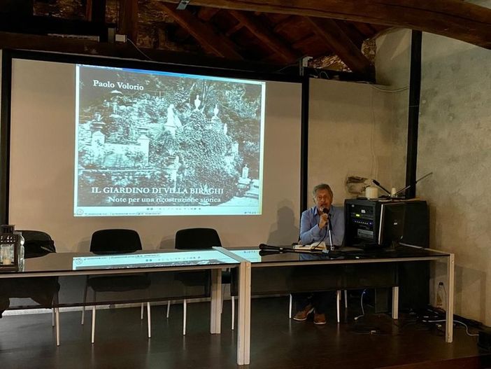 A Vogogna inaugurazione del rinnovato giardino verticale di Villa Biraghi