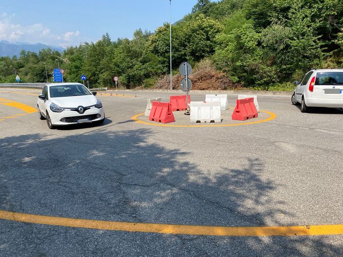 Riaperto lo svincolo tra Casale e la galleria di Verta
