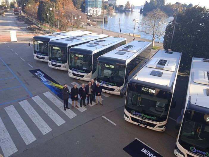 Più attenzione all'ambiente per i 12 nuovi mezzi di Vco Trasporti Più attenzione all'ambiente per i 12 nuovi mezzi di Vco Trasporti