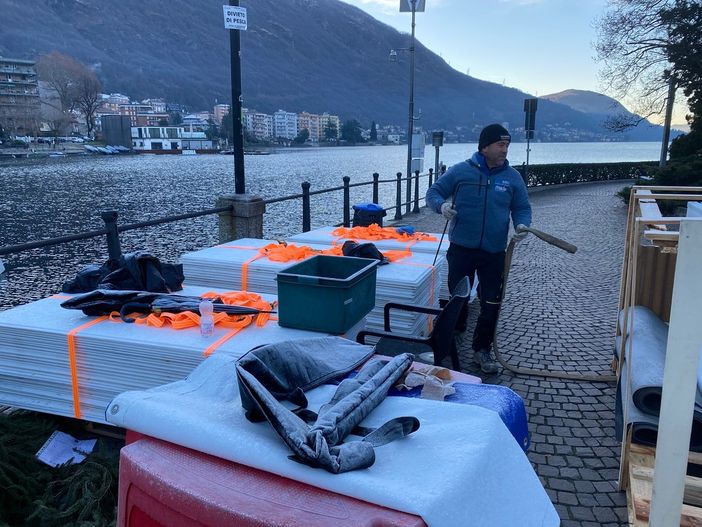 Più di 3mila ingressi per la pista di pattinaggio sul lago