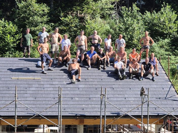 Pronta la struttura polivalente di Gurro FOTO Pronta la struttura polivalente di Gurro FOTO