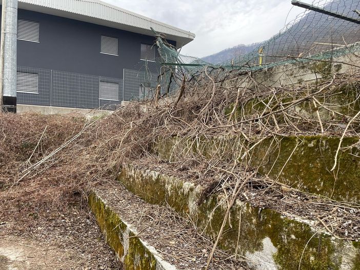 Degrado al campo di Verta: la denuncia di Luigi Songa FOTO Degrado al campo di Verta: la denuncia di Luigi Songa FOTO