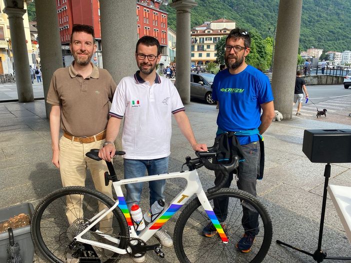 È cusiana la prima Bicicletta della Pace al mondo