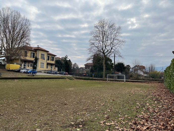 Foto: il campetto sportivo di Biganzolo Foto: il campetto sportivo di Biganzolo