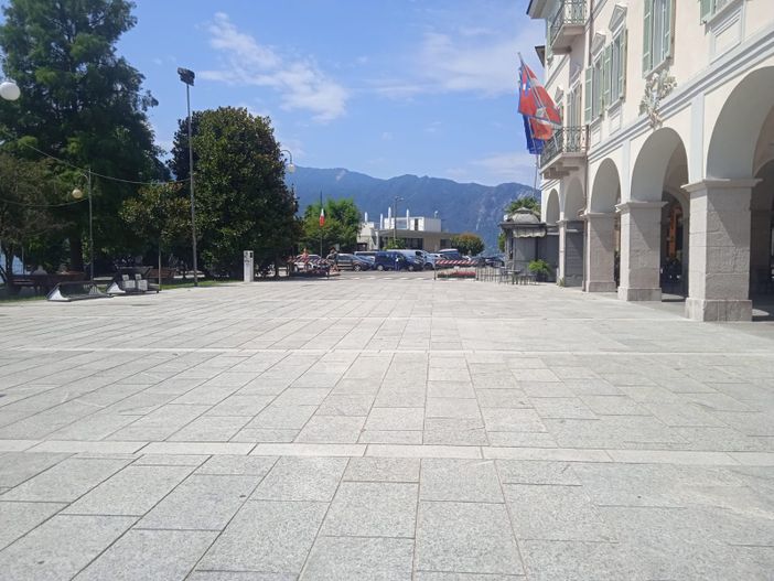 Albertella annuncia la riapertura di piazza Garibaldi a Pallanza