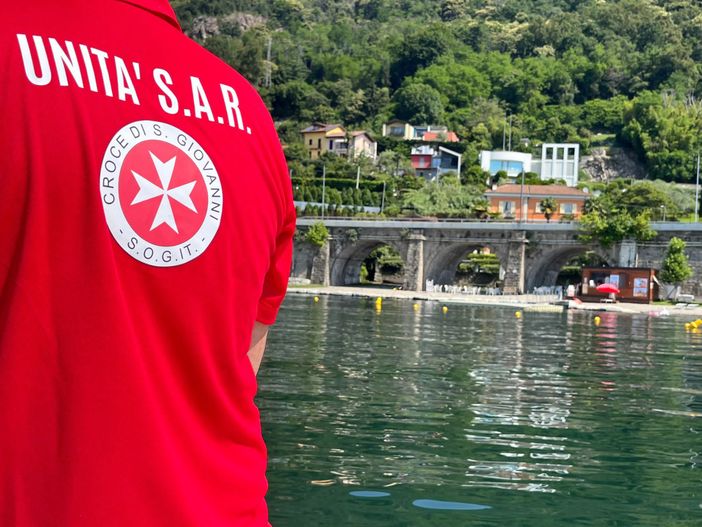 Partito il servizio vigilanza spiagge dei giovanniti a Verbania
