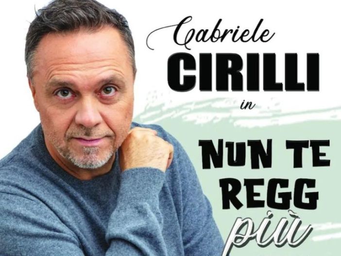 Gabriele Cirilli porta "Nun te regg più" al Teatro Sociale di Omegna Gabriele Cirilli porta "Nun te regg più" al Teatro Sociale di Omegna