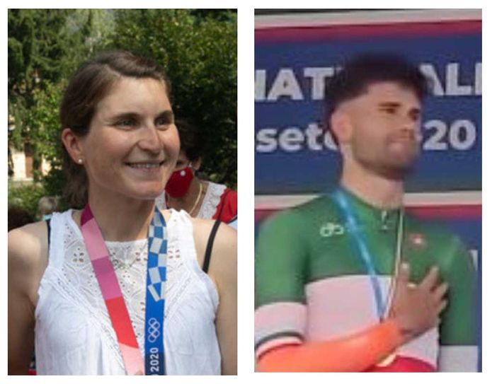 Ganna trionfa agli italiani di Grosseto nella crono. Beffata la Longo Borghini Ganna trionfa agli italiani di Grosseto nella crono. Beffata la Longo Borghini