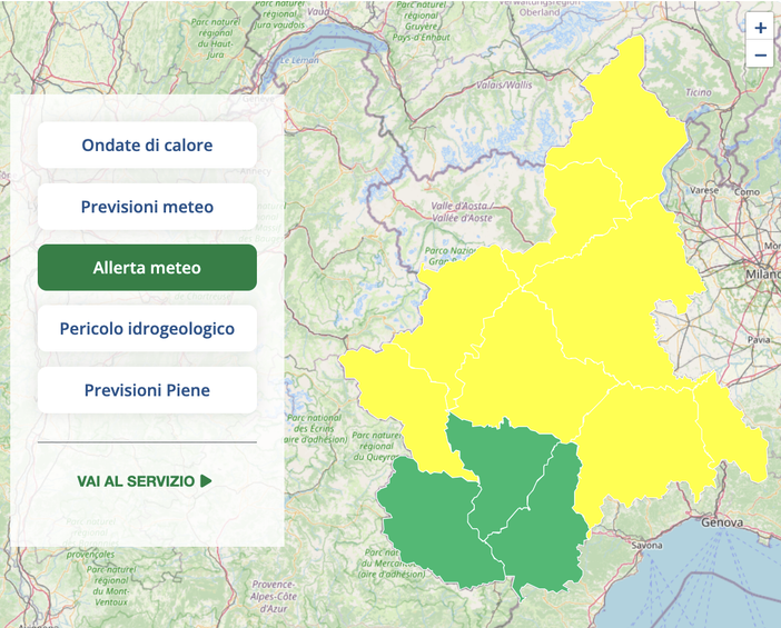 Domenica di maltempo su VCO e Novarese: allerta gialla per temporali forti