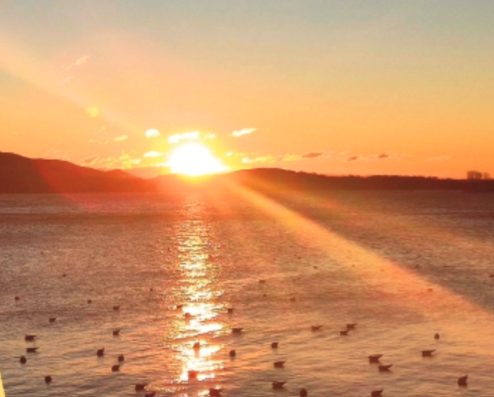 "Omaggio al sole": un concerto all'alba sul lago con la violinista Silvia Arfacchia