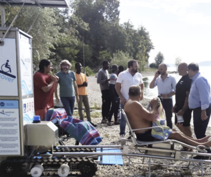 Dal sindaco di Palermo il plauso alla passerella automatizzata sul lago