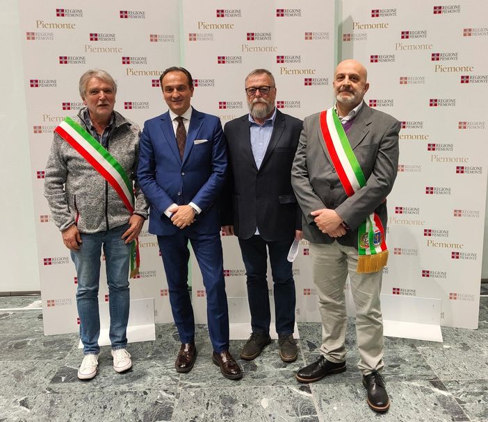 Contributi regionali per i comuni, i sindaci Ferroni e Barbetta incontrano il presidente Cirio Contributi regionali per i comuni, i sindaci Ferroni e Barbetta incontrano il presidente Cirio