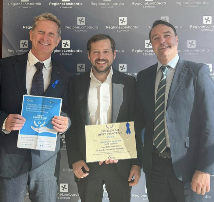 Post trattamento del tumore della prostata: menzione speciale all’Asl Vco Post trattamento del tumore della prostata: menzione speciale all’Asl Vco