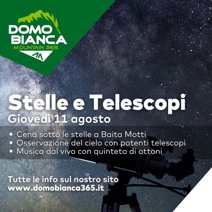 Alla Baita Motti una cena con concerto sotto le stelle Alla Baita Motti una cena con concerto sotto le stelle