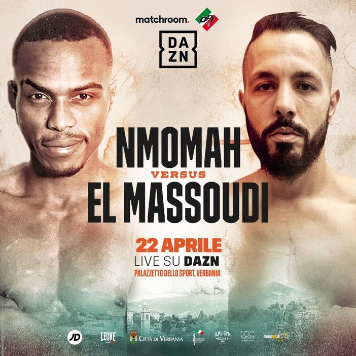 Boxe, a Verbania Samuel Nmomah affronterà Fouad El Massoudi Boxe, a Verbania Samuel Nmomah affronterà Fouad El Massoudi