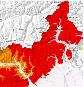 Allerta ai massimi livelli per il pericolo valanghe