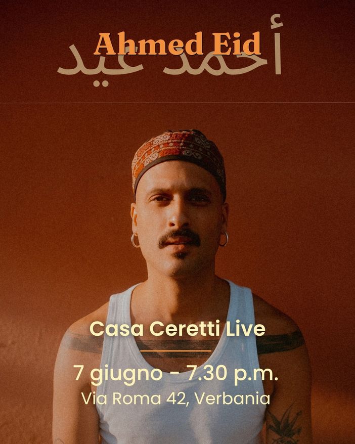 Ahmed Eid in concerto a Casa Ceretti Ahmed Eid in concerto a Casa Ceretti