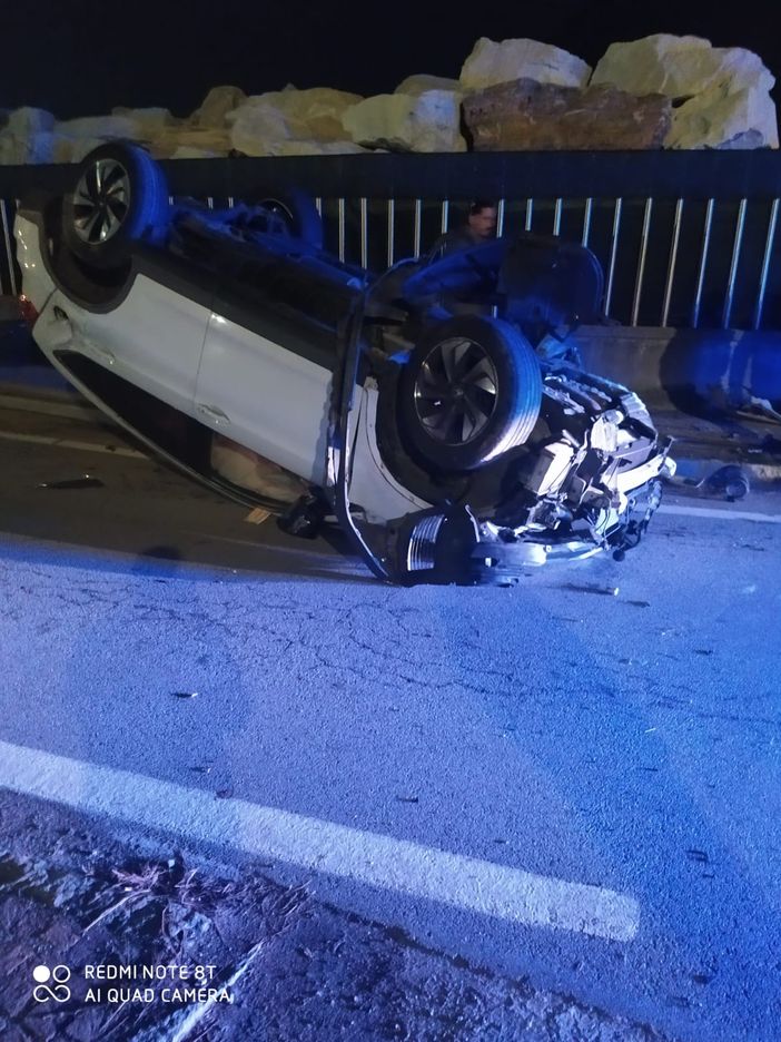 Incidente stradale per l'allenatore del Fomarco