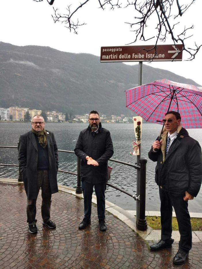 Omegna ricorda le vittime delle foibe con una cerimonia e una messa Omegna ricorda le vittime delle foibe con una cerimonia e una messa