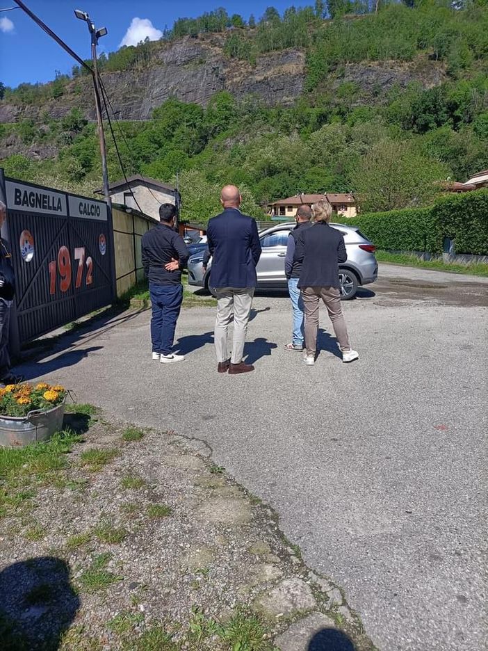 Foto: il sopralluogo dei giorni scorsi Foto: il sopralluogo dei giorni scorsi