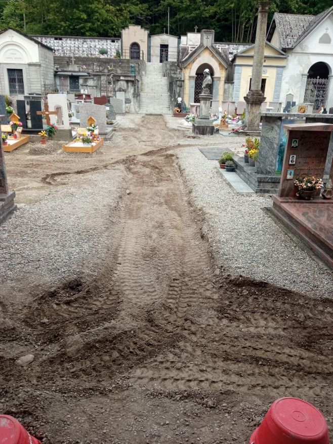 Trobaso, lavori di riqualificazione per il cimitero