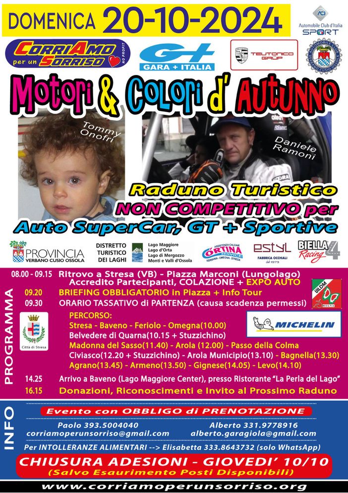 Raduno solidale di supercar: un evento tra ricordo e beneficenza sulle strade del Verbano Raduno solidale di supercar: un evento tra ricordo e beneficenza sulle strade del Verbano