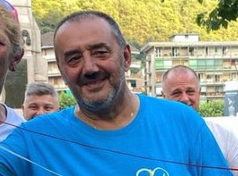 Omegna in lutto per Claudio Panizza