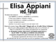 Elisa Appiani ved. Fanan di anni 88