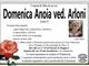 Domenica Anoia ved. Arloni di anni 92 Domenica Anoia ved. Arloni di anni 92