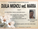 Duilia Mignoli ved. Marra di anni 79