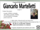 Giancarlo Martelletti di anni 74