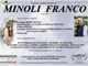 Minoli Franco di anni 89