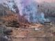 L'incendio al bivacco Vald (foto tratta dal sito del Parco) L'incendio al bivacco Vald (foto tratta dal sito del Parco)