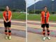 A sinistra Chiara Zambonini, a destra Mia Marijke Pelganta A sinistra Chiara Zambonini, a destra Mia Marijke Pelganta