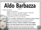 Aldo Barbazza 87 anni