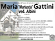 Maria 'Mariuccia' Gattini ved. Albini 96 anni