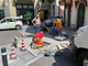 Omegna, chiusa al traffico la parte alta di via Mazzini
