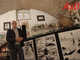 Luigi Piccatto in occasione di una delle mostre dedicate al &quot;suo&quot; Dylan Dog