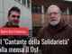 Il Cantante della Solidarietà passerà la Pasqua alla mensa Opera San Francesco per i Poveri di Milano