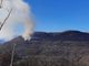 Fiamme negli alpeggi sopra Cossogno VIDEO E FOTO