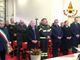 Il comando dei vigili del fuoco in festa per Santa Barbara FOTO